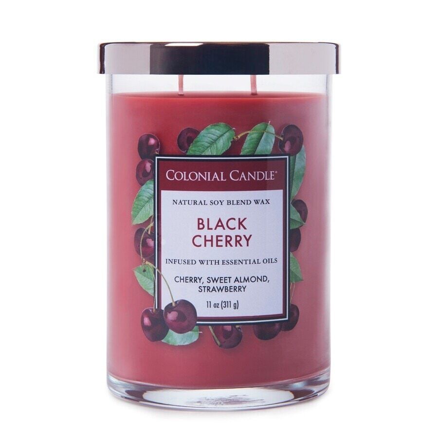 Colonial Candle - Classic Jar Black Cherry Candele 311 g unisex