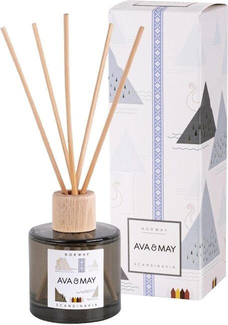 AVA & MAY - Diffusore a bastoncini Norvegia Profumatori per ambiente 100 ml unisex