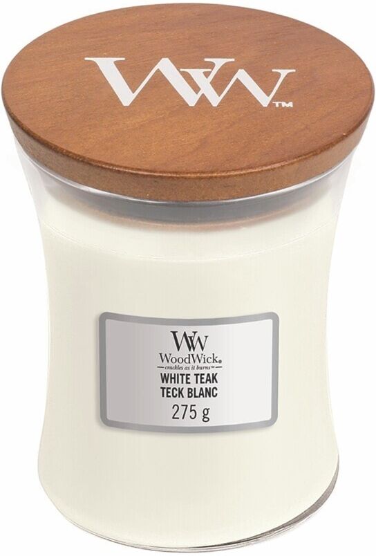 Woodwick - WHITE TEAK Candele 658 g unisex