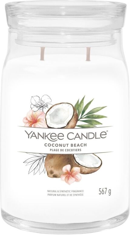 Yankee Candle - Candela Grande Signature Coconut Beach Candele 567 g unisex