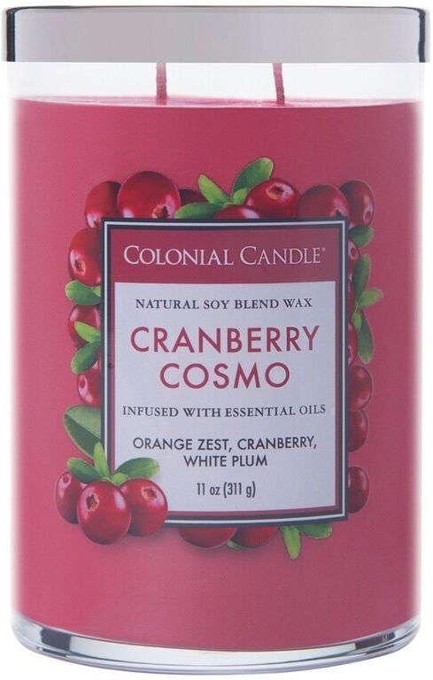 Colonial Candle - Classic Jar Cranberry Cosmo Candele 311 g unisex