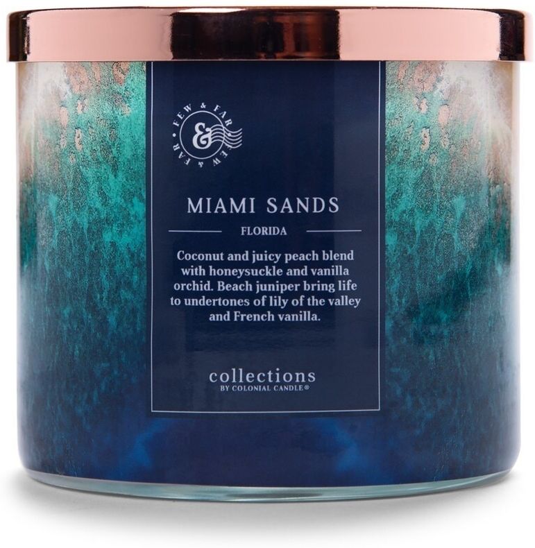 Colonial Candle - Travel Collection Miami Sands Candele 411 g unisex