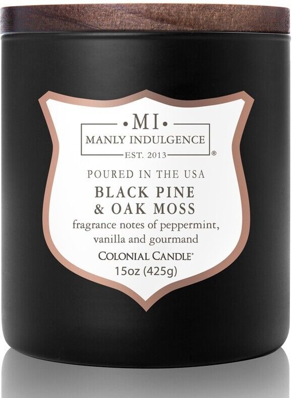 Colonial Candle - Signature Collection Black Pine & Oakmoss Candele 425 g unisex