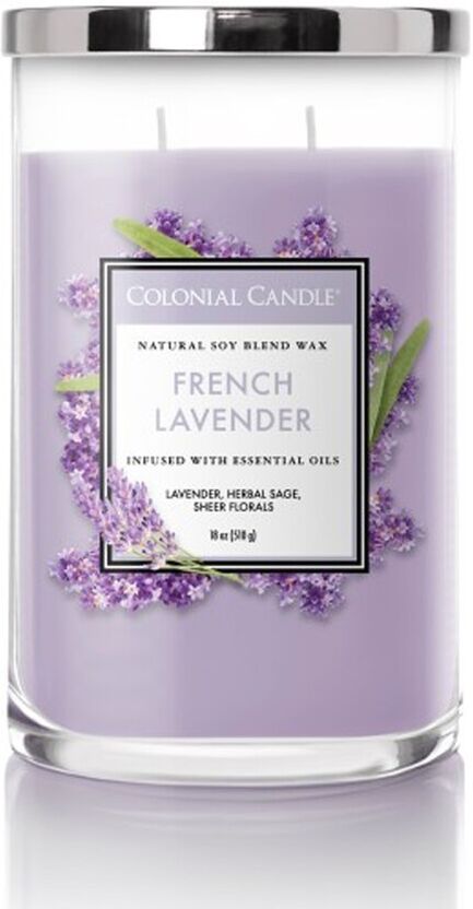 Colonial Candle - Classic Jar French Lavender Candele 538 g unisex