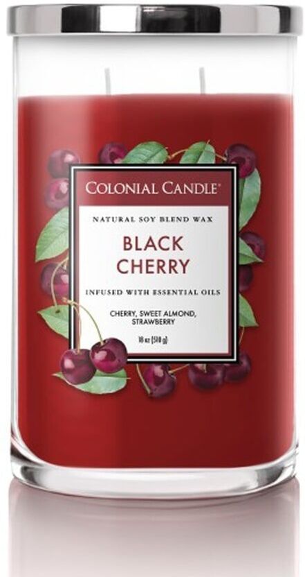 Colonial Candle - Classic Jar Black Cherry Candele 538 g unisex