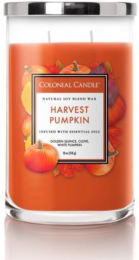 Colonial Candle - Classic Jar Harvest Pumpkin Candele 538 g unisex