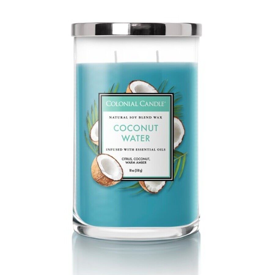 Colonial Candle - Classic Jar Coconut Water Candele 538 g unisex