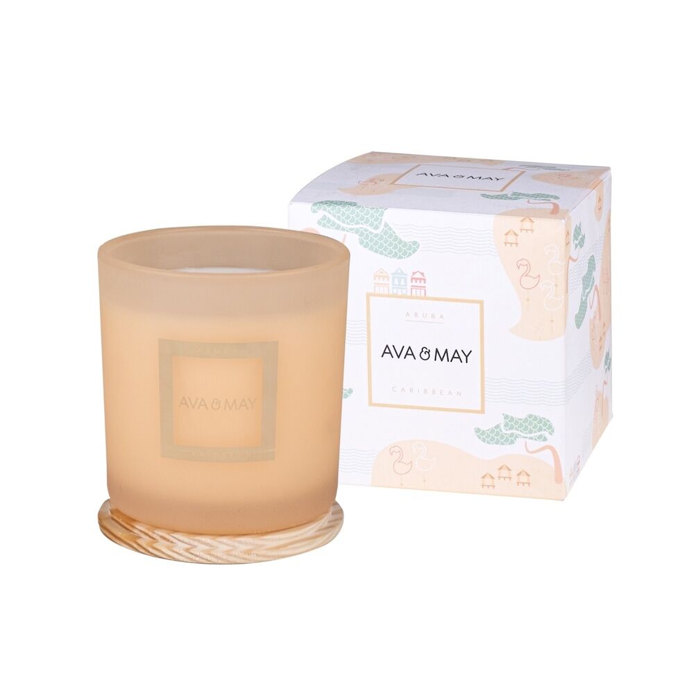 AVA & MAY - Candela profumata grande Aruba Candele 500 g unisex