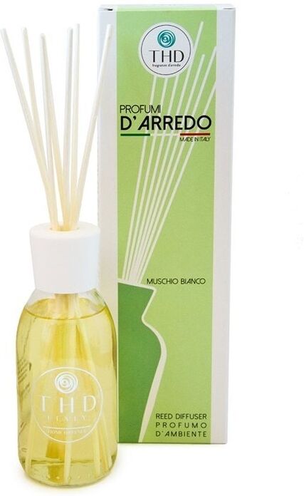 THD - Profumatore Per Ambienti D'arredo Muschio Bianco Profumatori per ambiente 200 ml Bianco unisex