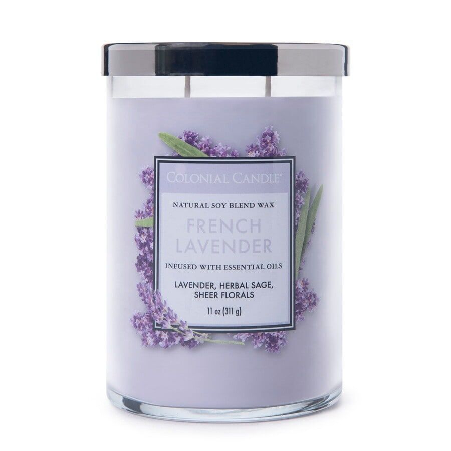 Colonial Candle - Classic Jar French Lavender Candele 311 g unisex