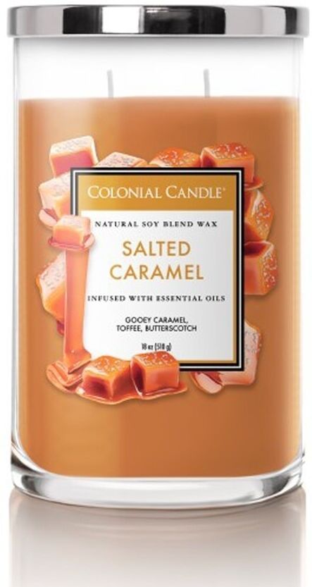 Colonial Candle - Classic Jar Salted Caramel Candele 538 g unisex