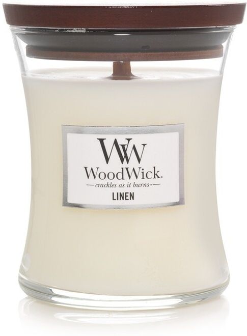 Woodwick - Linen Candele 275 g unisex