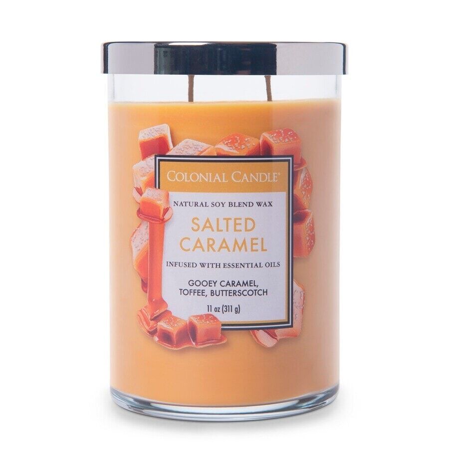 Colonial Candle - Classic Jar Salted Caramel Candele 311 g unisex