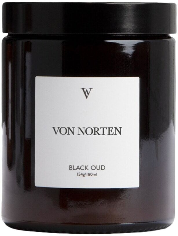 Von Norten - Black Oud Candle Candele 180 ml unisex