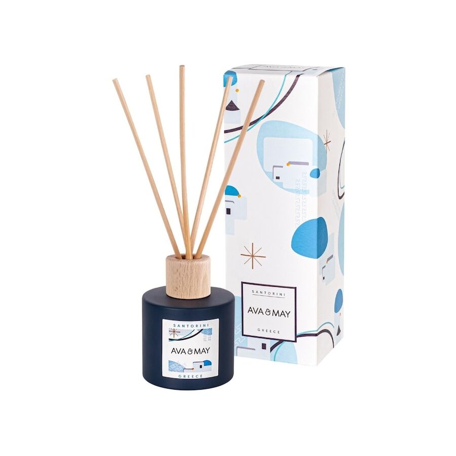 AVA & MAY - Diffusore a bastoncini Santorini Profumatori per ambiente 100 ml unisex