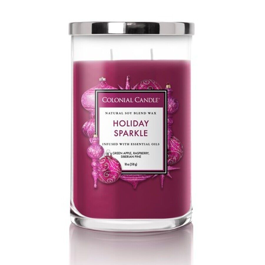 Colonial Candle - Classic Jar Holiday Sparkle Candele 538 g unisex