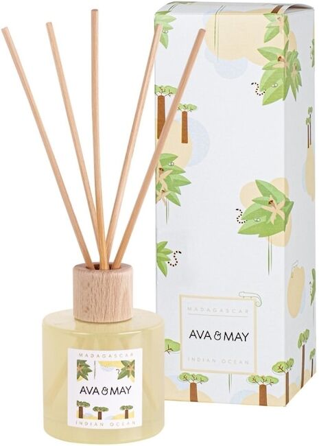 AVA & MAY - Diffusore a bastoncini Madagascar Profumatori per ambiente 100 ml unisex