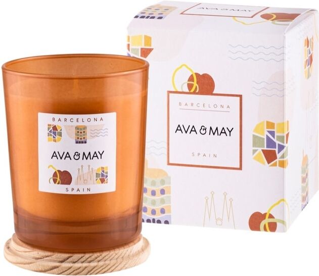 AVA & MAY - Candela profumata Barcellona Candele 180 g unisex