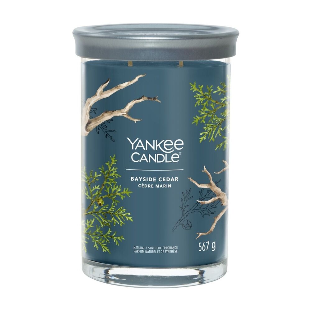 Yankee Candle - Candela Tumbler Grande Signature Bayside Cedar Candele 567 g unisex