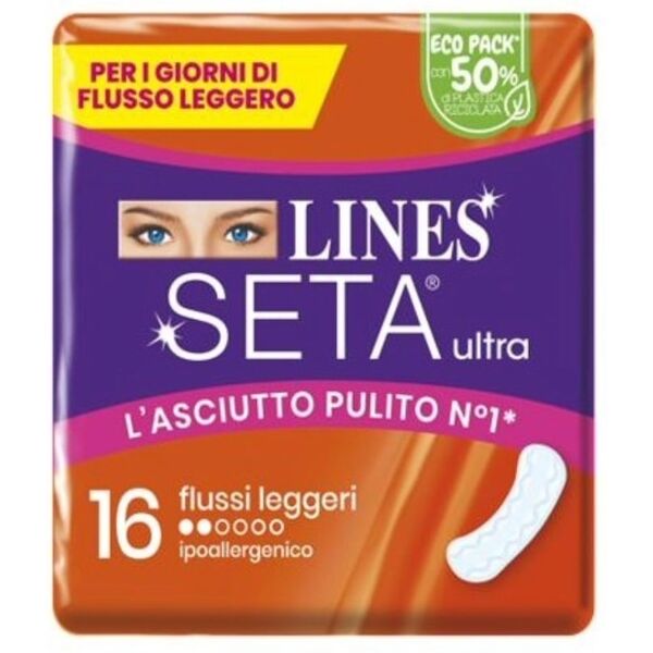 lines - default brand line seta ultra flussi leggeri 16 pezzi accessori corpo 100 g unisex