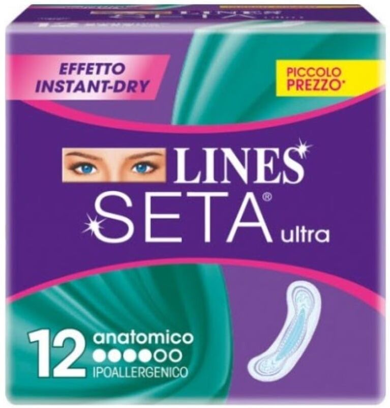 lines - default brand line seta ultra anatomico 12 pezzi assorbenti accessori corpo 100 g unisex