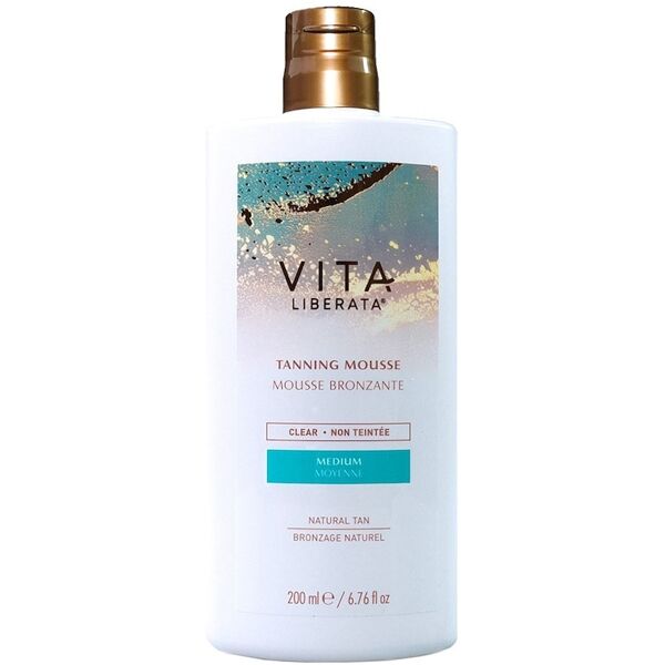 vita liberata - mousse trasparente autoabbronzanti 200 ml bianco unisex