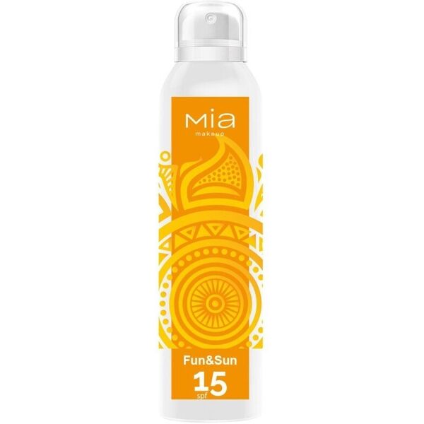 mia make up - fun & sun spray spf 15 creme solari 150 ml female