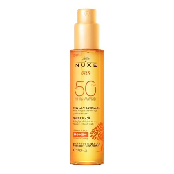nuxe - sun sun oil face & body crema solare 150 ml unisex