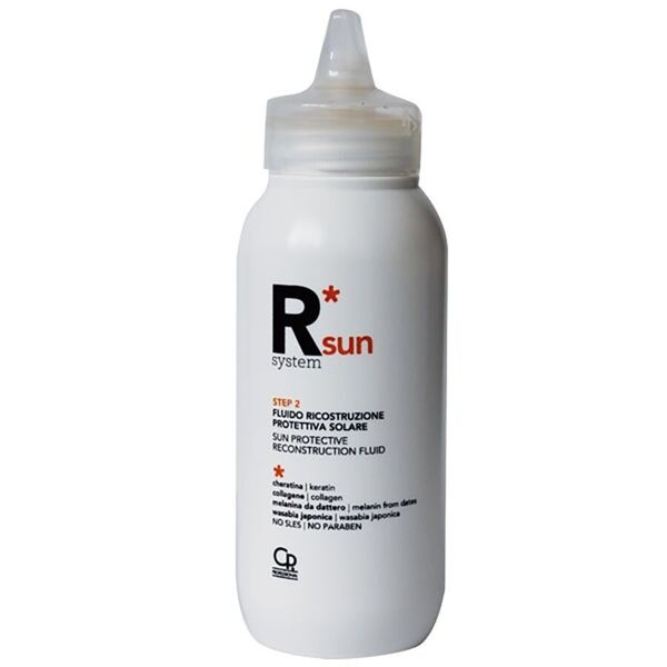 r system - sun fluido protettivo solare lozione per capelli 150 ml unisex