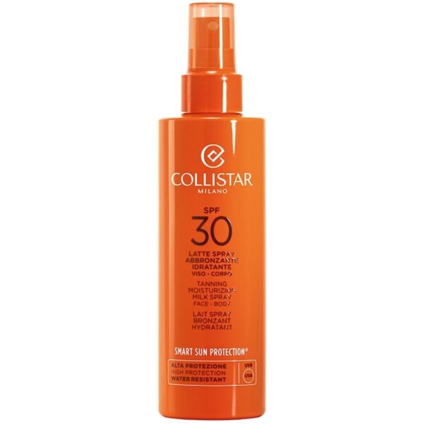 collistar - sun care latte spray abbronzante spf 30 crema solare 200 ml unisex