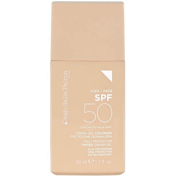 diego dalla palma - crema-gel protezione giornaliera colorata spf50 creme solari 50 ml female