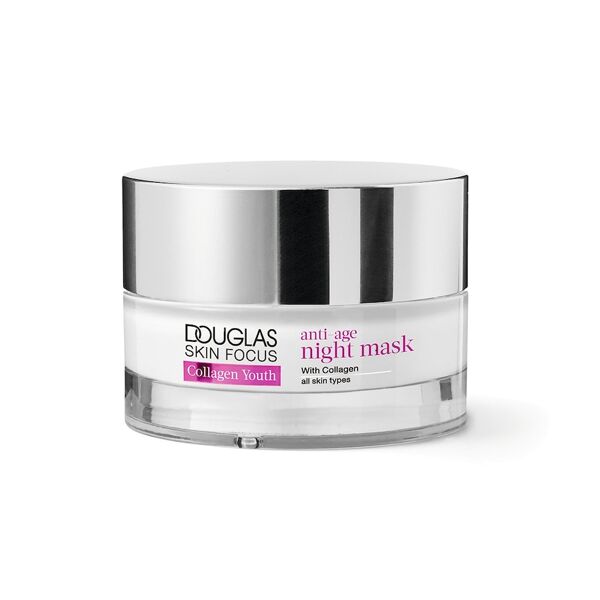douglas collection - skin focus collagen youth anti-age night mask maschere antirughe 50 ml unisex