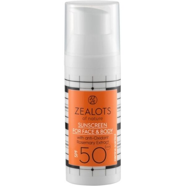 zealots of nature -  crema solare viso e corpo spf 50 creme solari 50 ml unisex