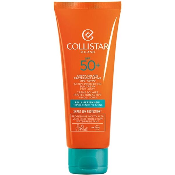 collistar - sun care crema solare protezione attivi viso-corpo spf50+ crema solare 100 ml unisex