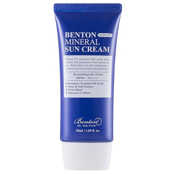 benton - skin fit mineral sun cream crema solare 50 ml unisex