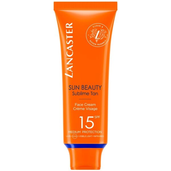 lancaster - sun care sun beauty face cream spf15 creme solari 50 ml unisex