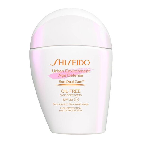 shiseido - suncare urban environment age defense oil-free spf30 crema solare 30 ml unisex