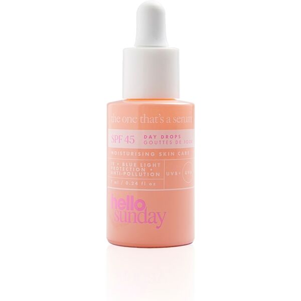 hello sunday - the one that's a mini serum - spf45 siero idratante 7 ml unisex