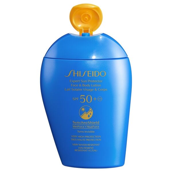 shiseido - suncare expert sun protector latte solare viso e corpo spf50+ creme solari 150 ml unisex