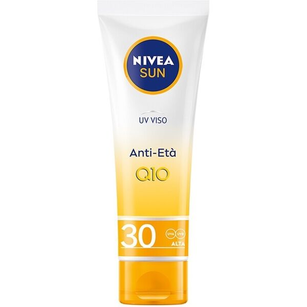 nivea -  sun  crema uv viso anti-età fp30 creme solari 50 ml unisex