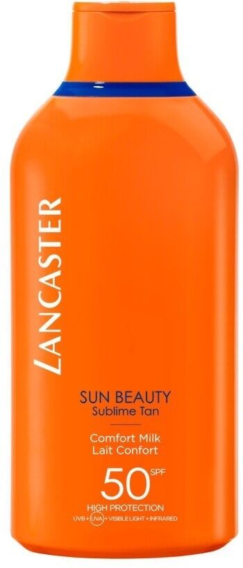 lancaster - sun beauty comfort milk spf 50 creme solari 400 ml unisex