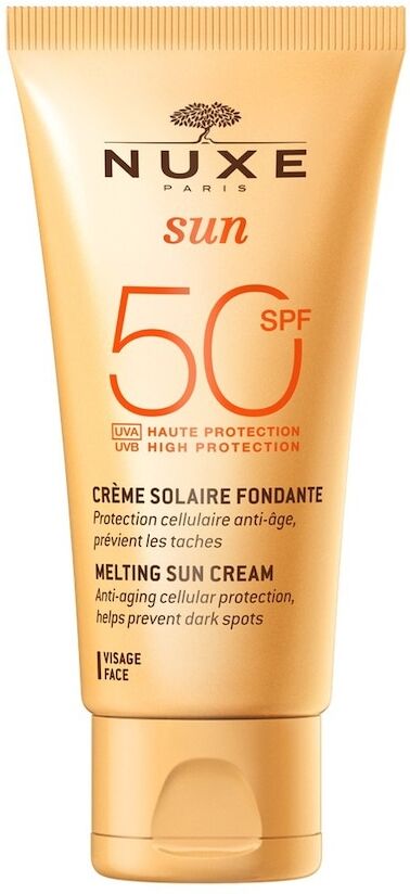 nuxe - crema solare anti-età viso spf 50  sun creme solari 50 ml unisex