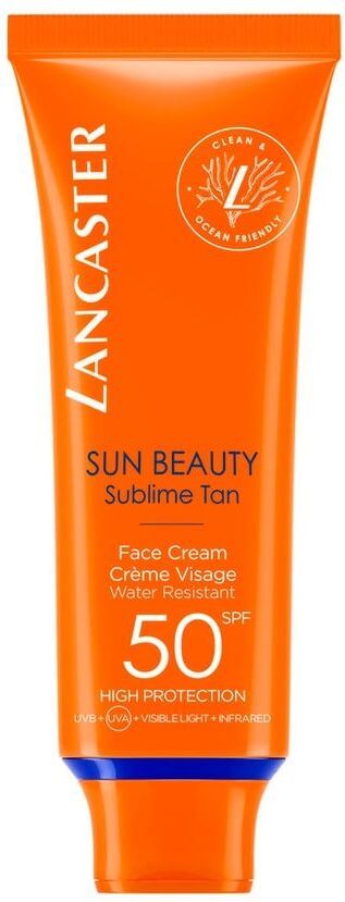 lancaster - sun care sun beauty face cream spf50 crema solare 50 ml unisex