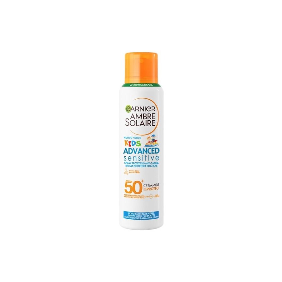 garnier - ambre solaire advanced sensitive ceramide protect spray aerosol anti-sabbia creme solari 150 ml unisex