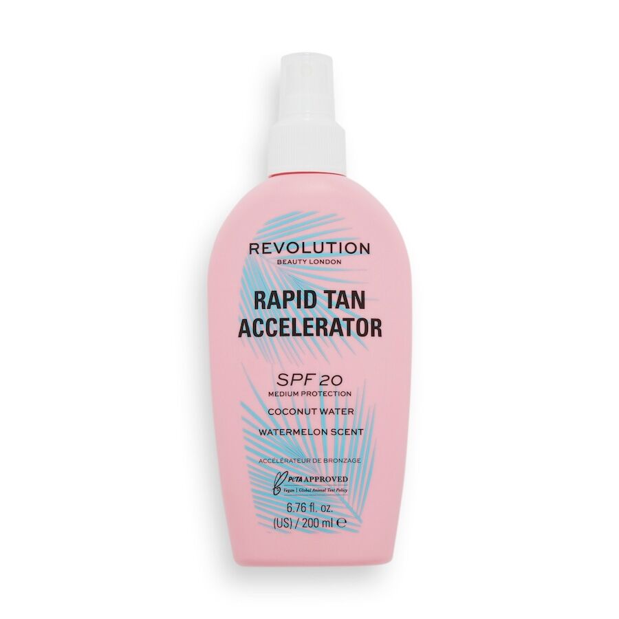 revolution - beauty rapid tan accelerator spf 20 creme solari 200 ml unisex