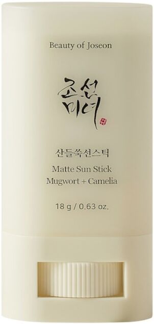 beauty of joseon - matte sun stick: mugwort + camelia creme solari 18 g unisex