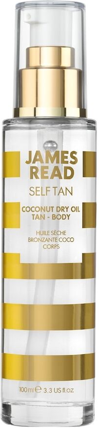 james read - gradual tan corpo abbronzatura con olio secco di cocco autoabbronzanti 100 ml unisex