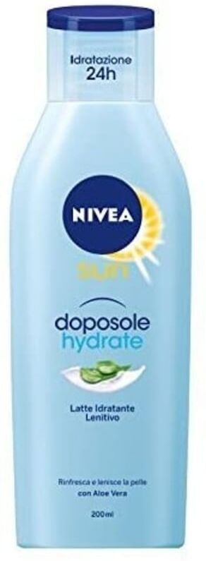 nivea - sun doposole hydrate latte idratante lenitivo doposole 200 ml unisex