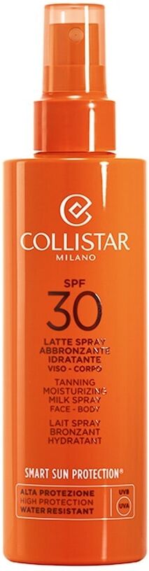 collistar - sun care latte spray abbronzante spf 30 crema solare 200 ml unisex