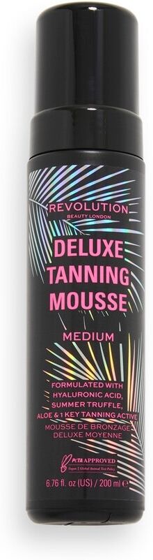 revolution - revo beauty deluxe tanning mousse autoabbronzanti 200 ml unisex